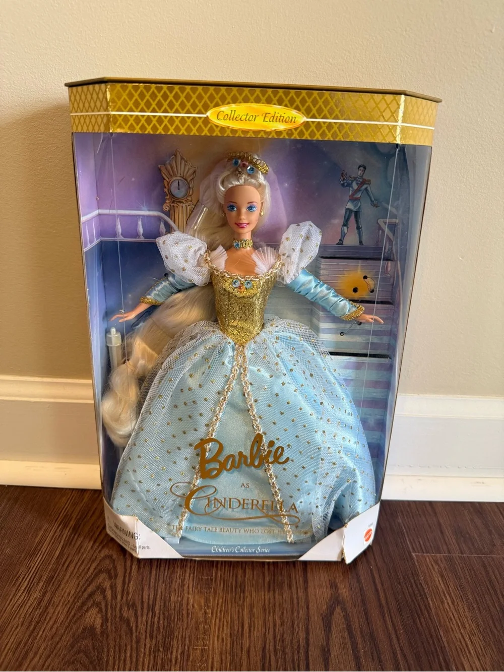 Vintage 1996 Barbie as Cinderella Doll Collector Series NRFB 16900